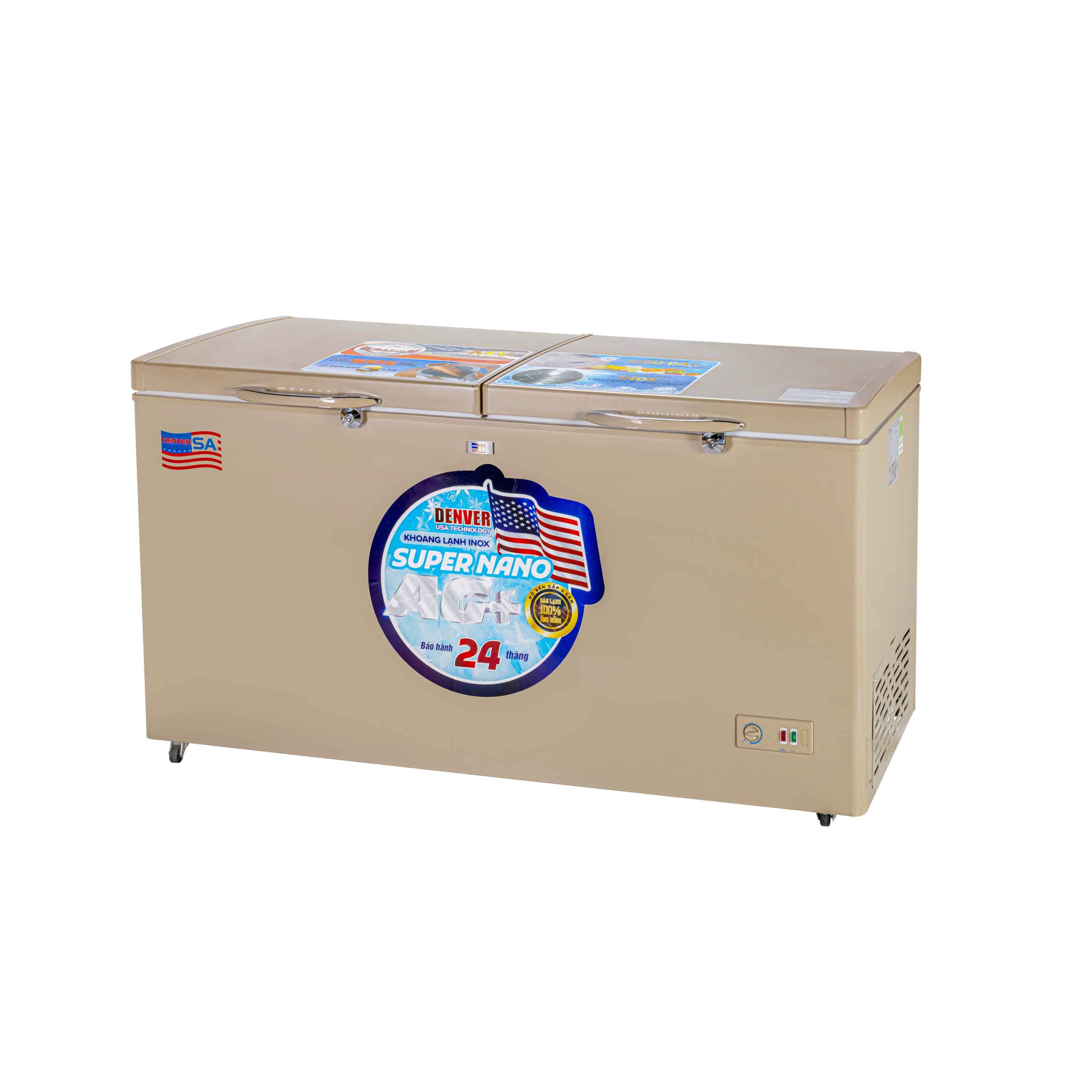 Tủ bảo quản Denver AS 950MDI inverter, 1 ngăn 2 cánh